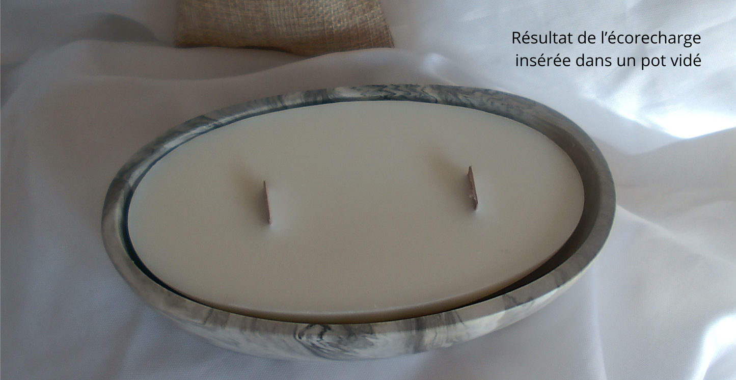 Ecorecharges pour pot ovale