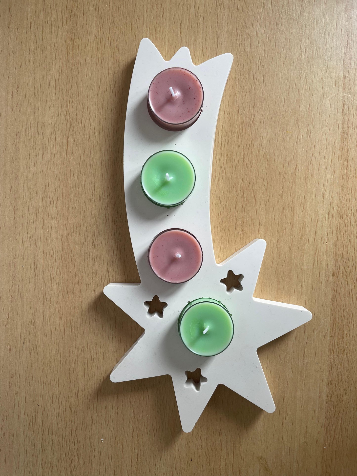 Centre de table bougie chauffe-plat