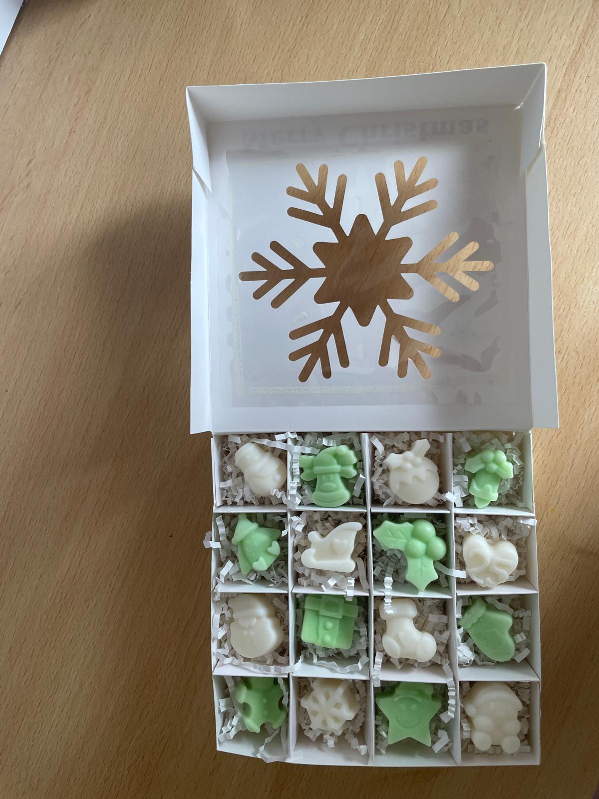 Coffret de fondants de Noël