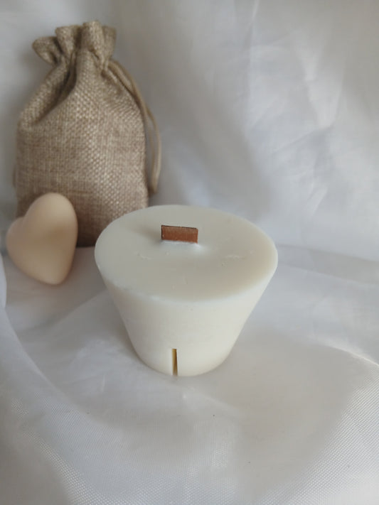 Éco-recharge Terréa — Cire de soja naturelle 86g | Parfum de Grasse au choix | Compatible Terréa