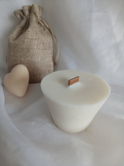Éco-recharge Terréa — Cire de soja naturelle 86g | Parfum de Grasse au choix | Compatible Terréa