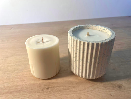 Éco-recharge pour pot Strié