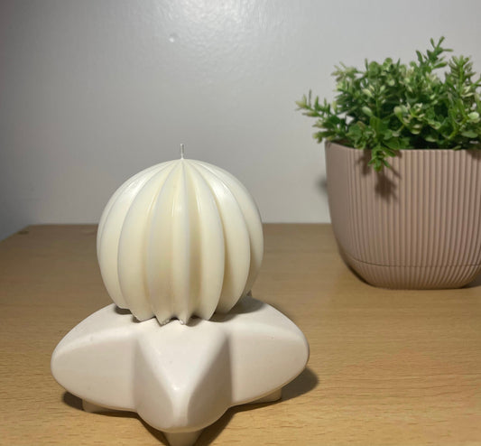 Bougie parfumée boule de Noël