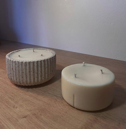 Éco-recharge pour pot Strié