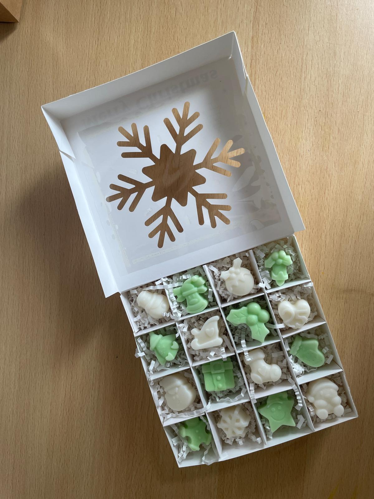 Coffret de fondants de Noël