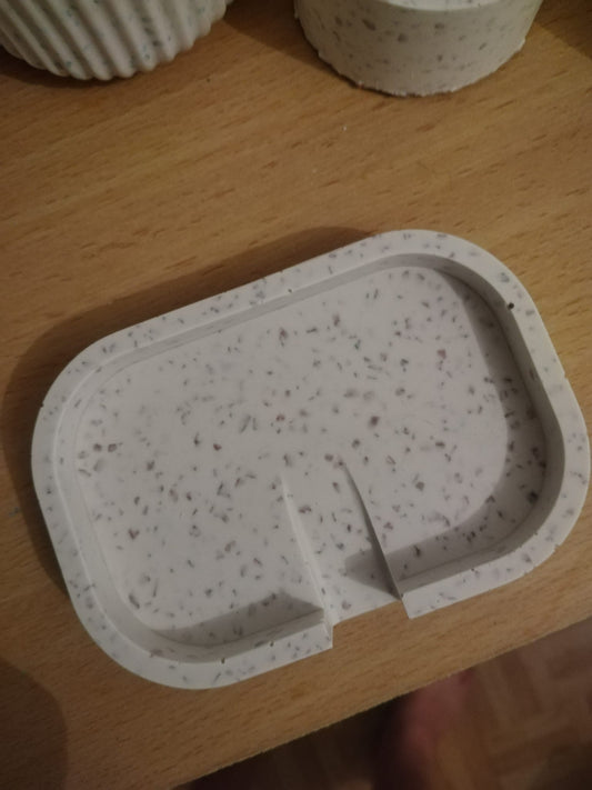 Porte savon rectangulaire