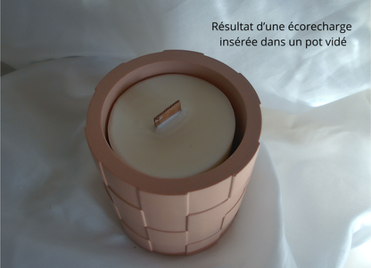 Ecorecharge pour pot mosaïque cylindre