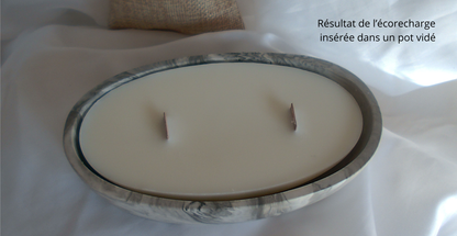 Ecorecharges pour pot ovale