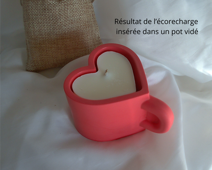 Ecorecharge pour pot en forme de tasse