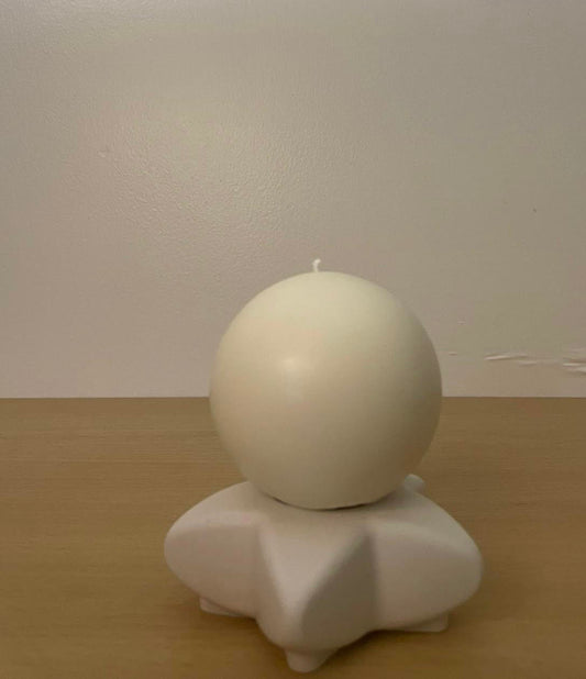 Bougie parfumée ronde